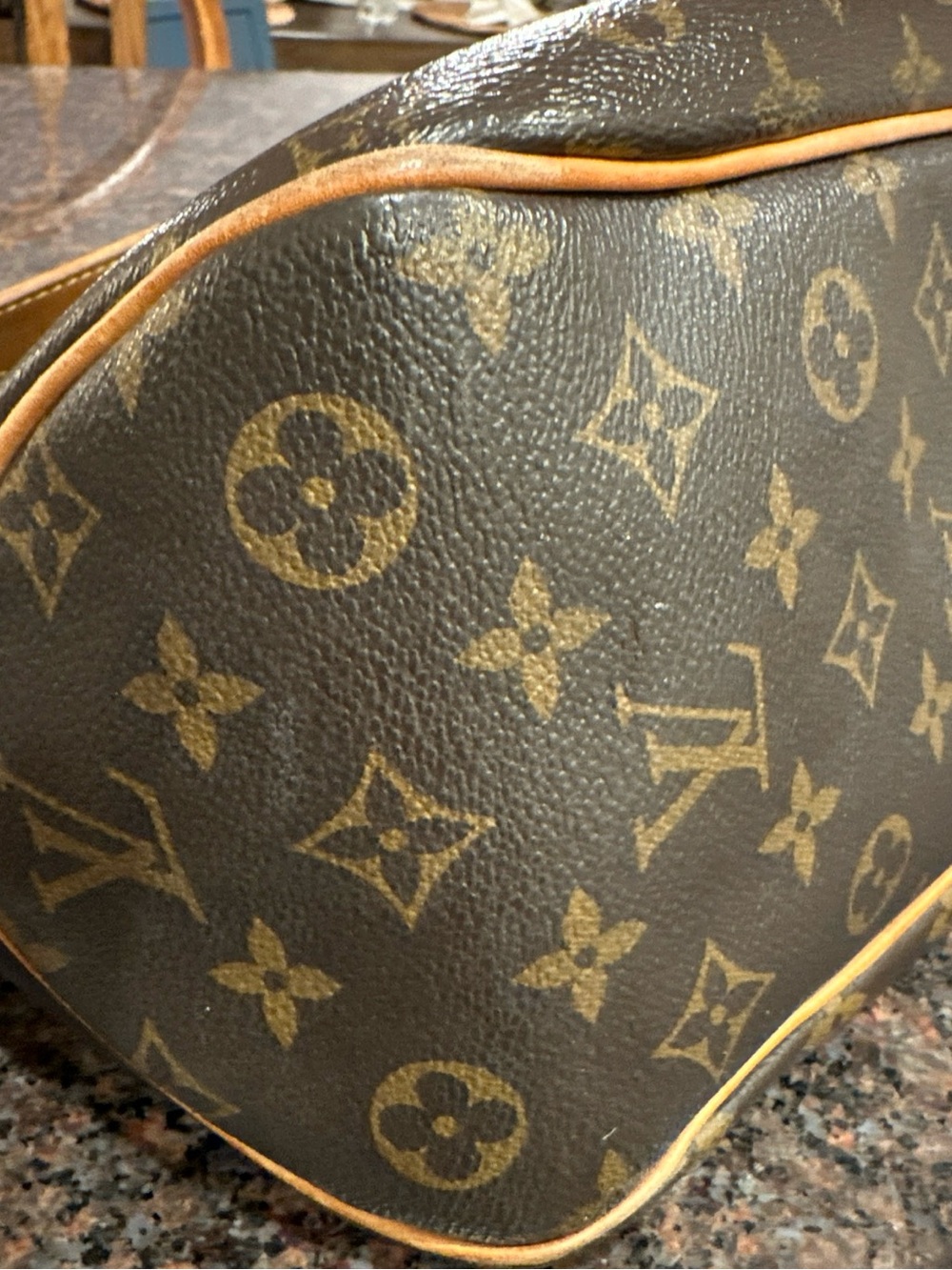 Louis Vuitton Monogram Canvas Shoulder Bag — Brown & Tan - Picture 11 of 14